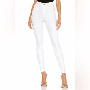 BRAND NEW Marina Yachting white high waist white skinny jeans waist 29 cotton